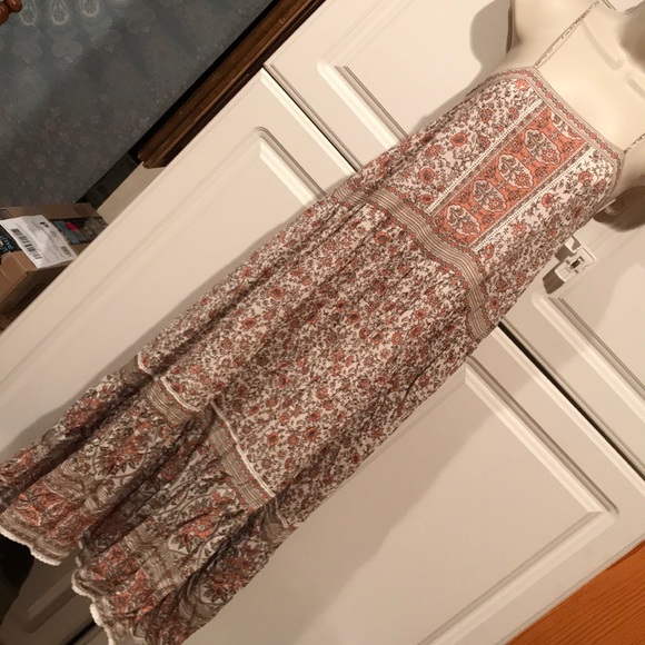 spell jasmine strappy maxi cream